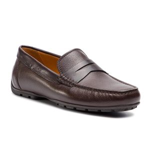 Giày Lười Nam Geox Moner C6005 Màu Nâu Đậm Size 42 - Duy Hoang