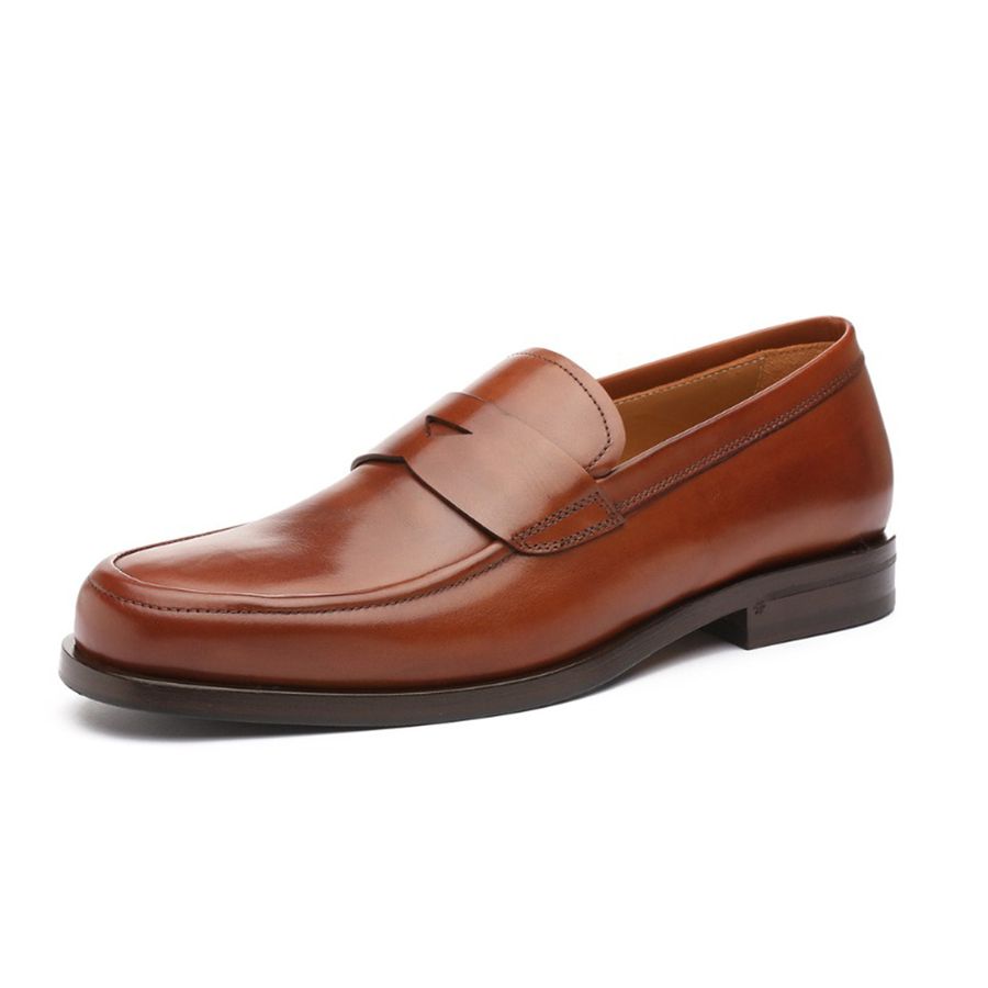 Giày Lười Nam Germano Bellesi 917 - 01 Màu Nâu Size 40 - Duy Hoang