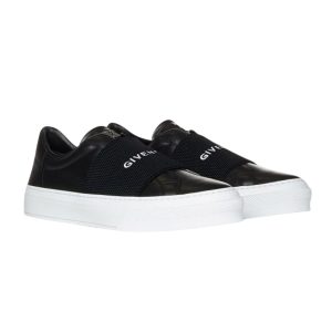 Giày Sneaker Nam Givenchy City Court Webbing Black BH005XH14X 001 Màu Đen Size 39.5 - Duy Hoang