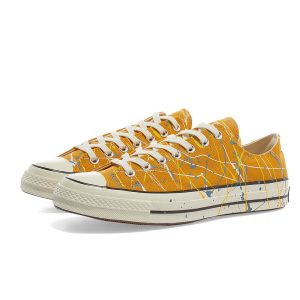 Giày Sneakers Converse Chuck 1970s Paint Splatter Low Màu Vàng Size 42 - Duy Hoang