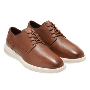 Giày Tây Nam Cole Haan Grand Plain Toe Oxford C36935 Màu Nâu Size 40.5 - Duy Hoang