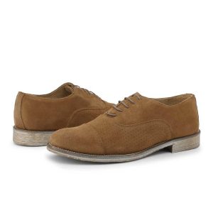 Giày Tây Nam Duca Di Morrone 1003_Camoscio-B_Tabacco Màu Nâu Size 41 - Duy Hoang