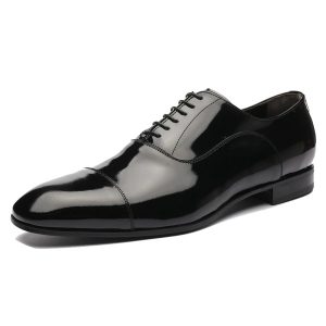 Giày Tây Nam Germano Bellesi 119 Màu Đen Size 38 - Duy Hoang