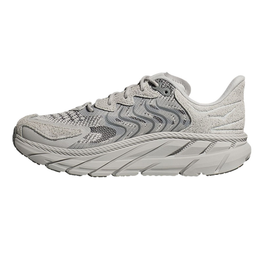 Giày Thể Thao Unisex Hoka Clifton LS Sneakers 1141550-STGL Màu Xám Size 8.5 US - Duy Hoang