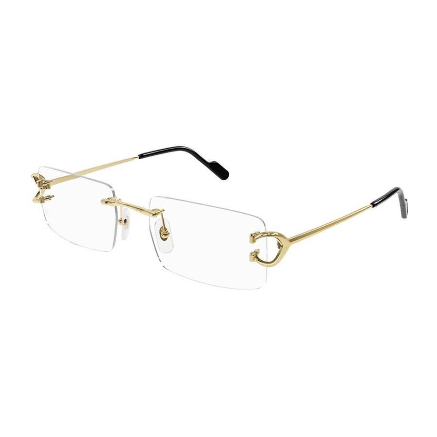Gọng Kính Nam Cartier CT0488O 001 Màu Vàng Gold - Duy Hoang