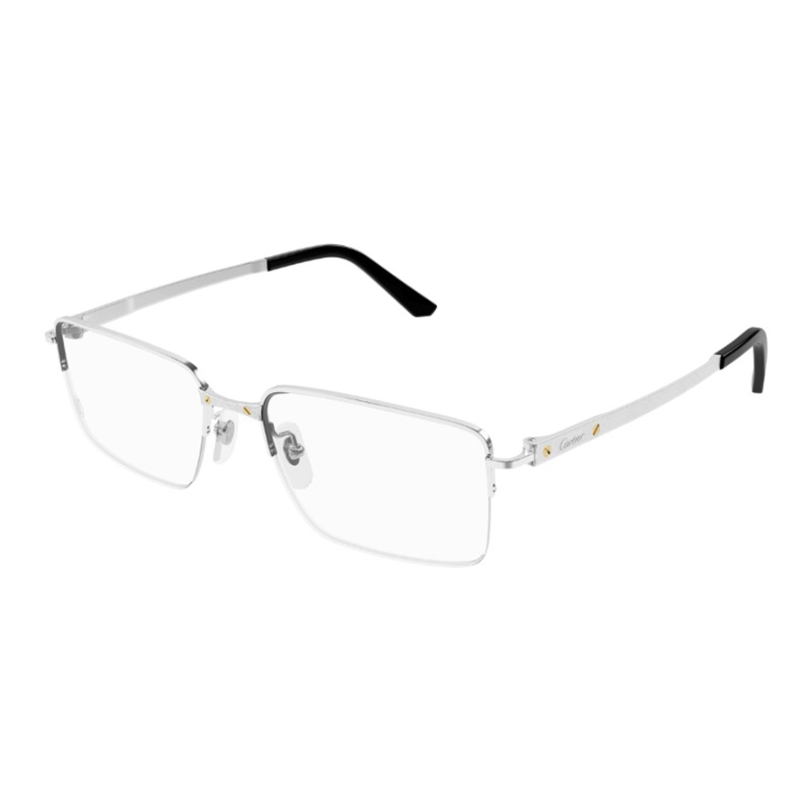 Gọng Kính Nam Cartier CT0554O 002 Màu Bạc - Duy Hoang