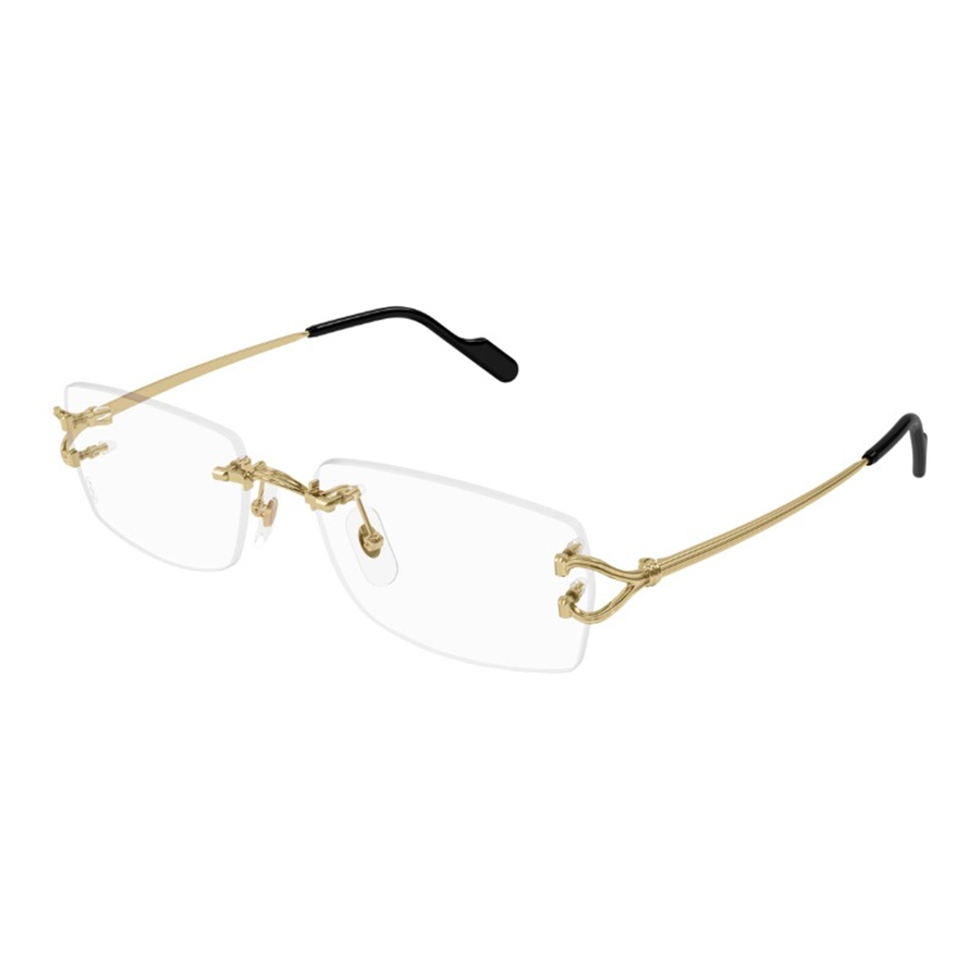 Gọng Kính Nam Cartier CT0563O 001 Màu Vàng Gold - Duy Hoang