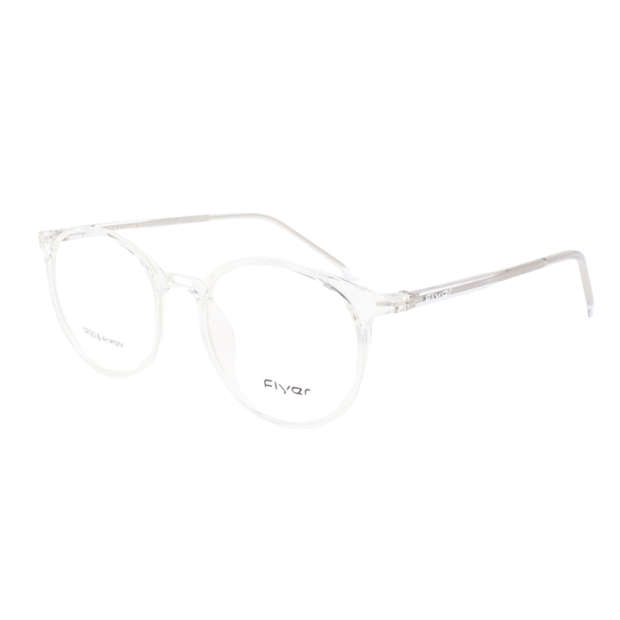 Gọng Kính Unisex Flyer F52906 C6 Màu Trong Suốt - Duy Hoang