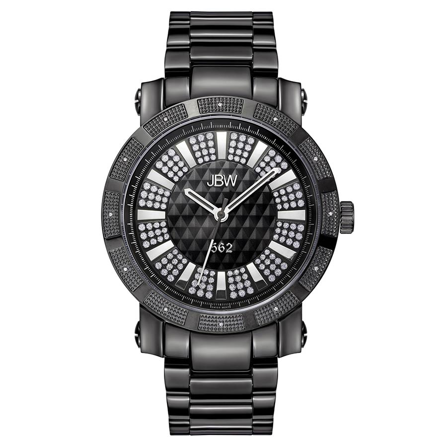 Đồng Hồ Nam JBW 562 Black Dial JB JB6225D Màu Đen Xám - Duy Hoang