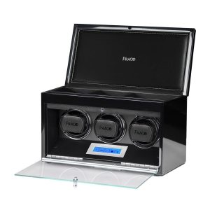 Hộp Xoay Đồng Hồ Fraco DX30 Black Màu Đen - Duy Hoang