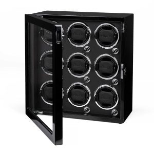 Hộp Xoay Đồng Hồ Fraco X900 Black Màu Đen - Duy Hoang