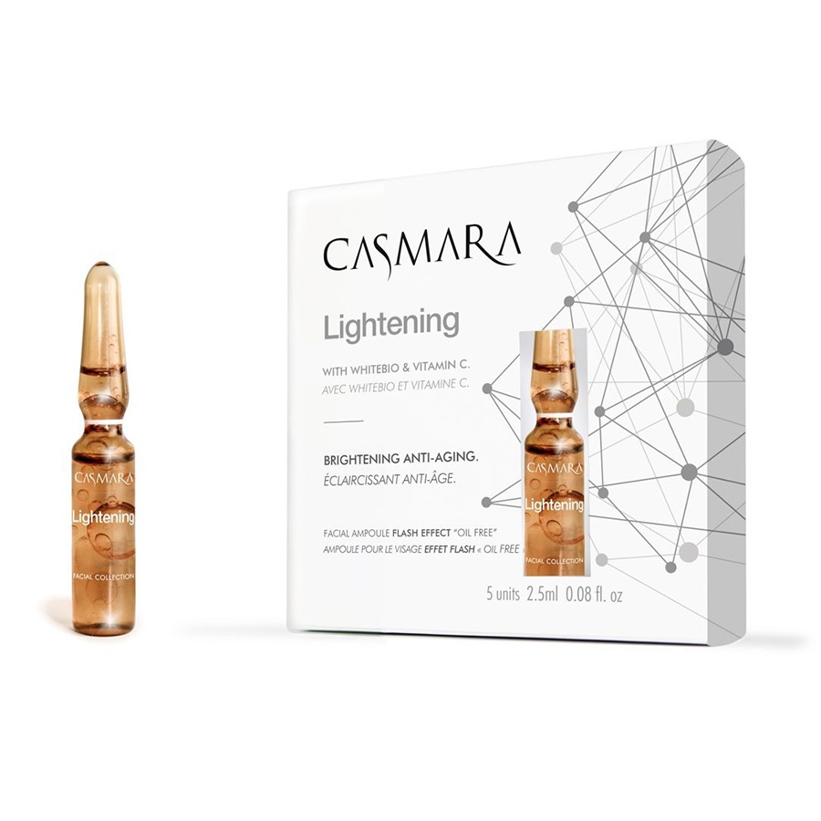 Huyết Thanh Hỗ Trợ Làm Sáng Da Casmara Lightening Brightening Anti-Aging (5 x 2.5ml) - Duy Hoang