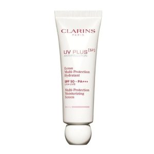Kem Chống Nắng Clarins UV Plus [5P] Ecran Multi-Protection Hydratant SPF 50/PA+++ 50ml Màu Hồng - Duy Hoang
