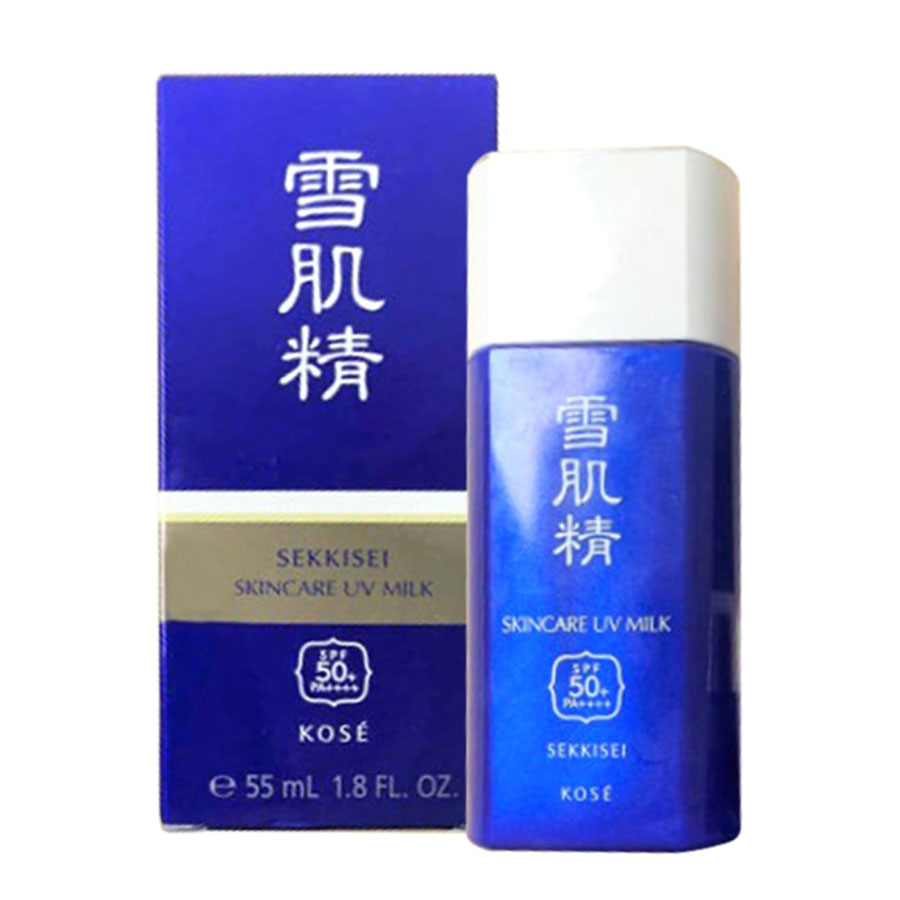 Kem Chống Nắng Dạng Sữa Kosé Sekkisei White UV Milk SPF50+/PA++++, 55ml - Duy Hoang