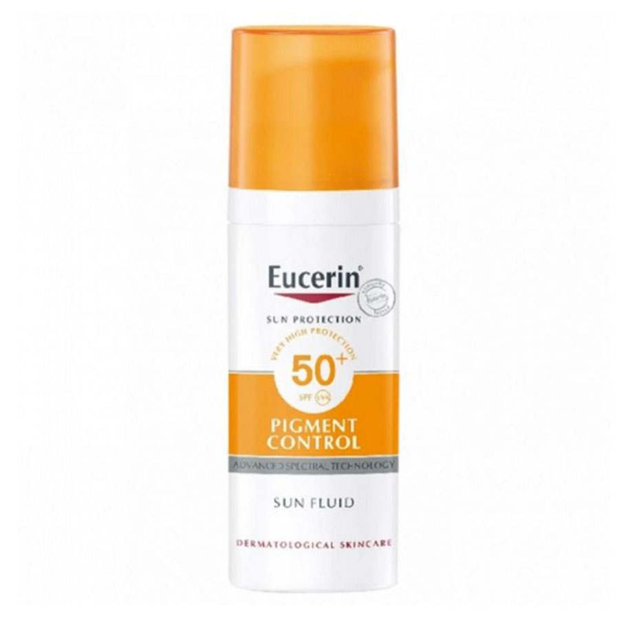 Kem Chống Nắng Hỗ Trợ Giảm Nám, Tàn Nhang Eucerin Pigment Control Sun Fluid SPF 50+ 50ml - Duy Hoang