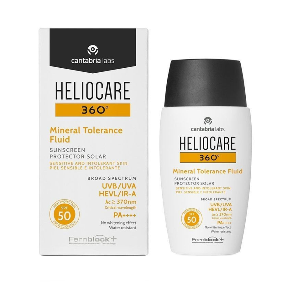 Kem Chống Nắng Heliocare 360 Mineral Tolerance Fluid SPF50/PA++++ 50ml - Duy Hoang