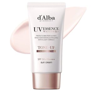Kem Chống Nắng Nâng Tone Tự Nhiên D'alba Waterfull Tone Up Sun Cream SPF50+ Pa++++ (Hồng) 50ml - Duy Hoang