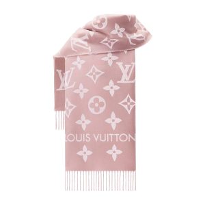 Khăn Quàng Cổ Louis Vuitton LV Essential Scarf M77854 Màu Hồng - Duy Hoang