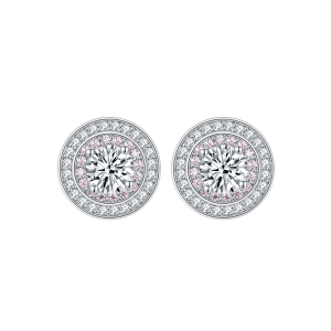 Khuyên Tai Nữ Kya Jewel Romantic Circle SE134 Màu Bạc - Duy Hoang