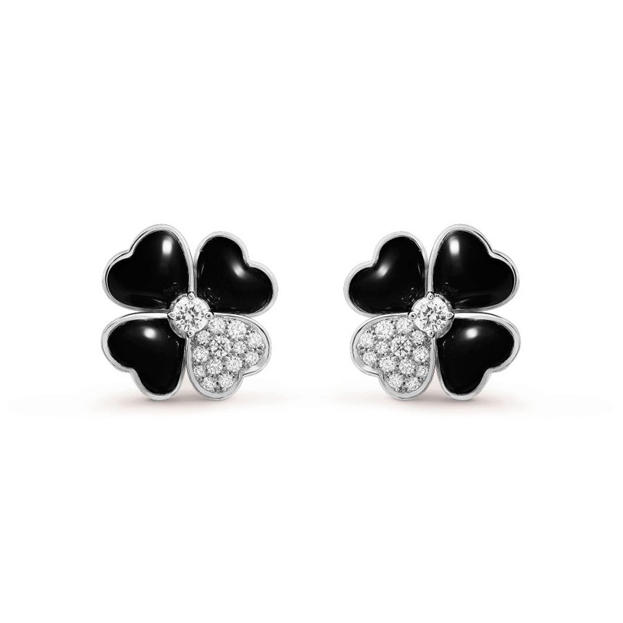 Khuyên Tai Jewery Luxury Floral Earrings - Duy Hoang