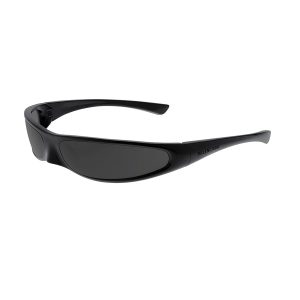 Kính Mát Unisex Balenciaga Blade Rectangle Sunglasses BB0383S 001 Black Grey Màu Đen Xám - Duy Hoang