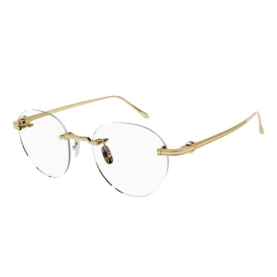 Kính Mắt Cận Unisex Cartier Pasha CT0342O 002 Glasses Trong Suốt - Duy Hoang