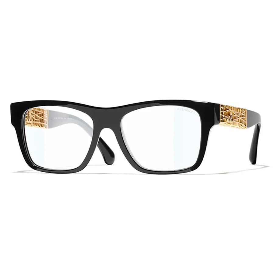 Kính Mắt Cận Chanel Eyeglasses Square Glasses 0CH3478 C622 Black Màu Đen - Duy Hoang