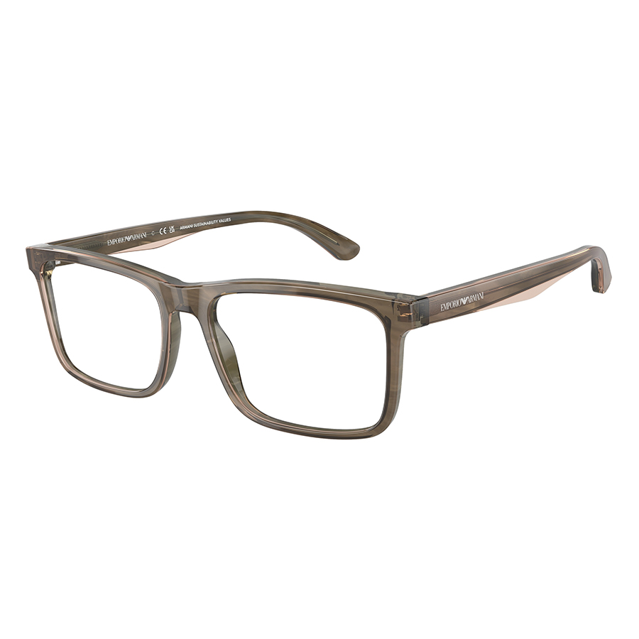 Kính Mắt Cận Emporio Armani Eyeglasses EA3227 6055 Màu Xanh Rêu - Duy Hoang