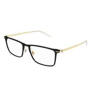 Kính Mắt Cận Nam Montblanc MB0285OA-003 Màu Đen Vàng - Duy Hoang