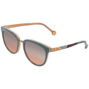 Kính Mát Carolina Herrera Brown Mirror Cat Eye Ladies Sunglasses SHE748 9NCX 52 Màu Nâu - Duy Hoang