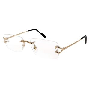 Gọng Kính Nữ Cartier CT0565O 001 Màu Vàng Gold - Duy Hoang