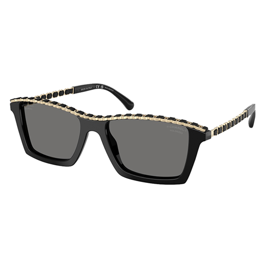 Kính Mát Chanel CH5548Q C622T8 Glasses Sunglasses Màu Đen Xám - Duy Hoang