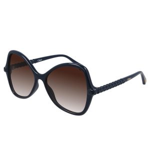 Kính Mát Chloé Butterfly Ladies Sunglasses CH0001S 001 56 Màu Nâu/Đen - Duy Hoang