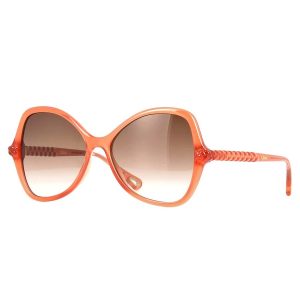 Kính Mát Chloé Butterfly Ladies Sunglasses CH0001S 003 56 Màu Nâu/Hồng - Duy Hoang