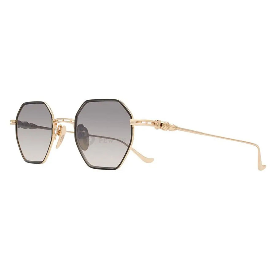 Kính Mát Chrome Hearts Evaculation Matte Black/Gold Plated Màu Đen - Vàng - Duy Hoang