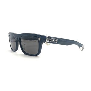 Kính Mát Chrome Hearts Sluss Bussin Ii - Black / Silver Sunglasses Màu Xám - Duy Hoang