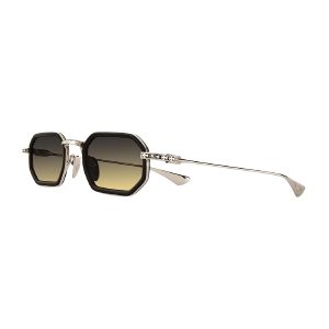 Kính Mát Chrome Hearts Stylida BK SS Black/Shiny Silver Sunglasses Màu Bạc Đen - Duy Hoang