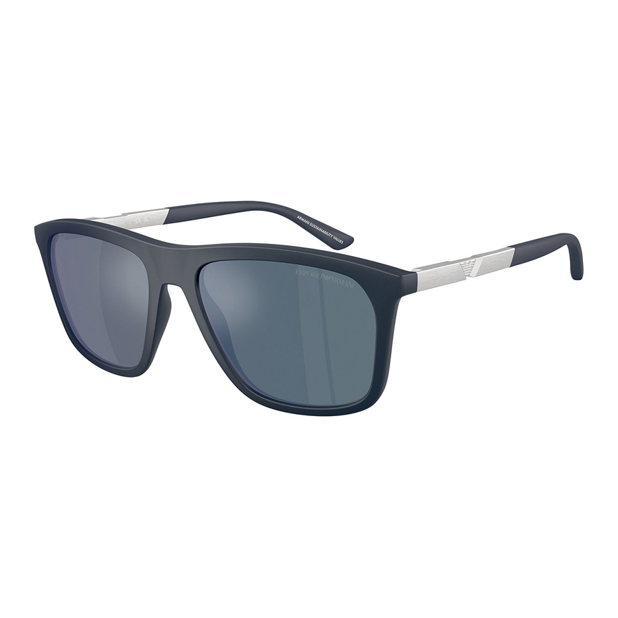 Kính Mát Nam Emporio Armani Sunglasses 0EA4237F 61892557 Màu Xám - Bạc - Duy Hoang