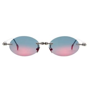 Kính Mát Kuboraum H62 GM Gun Metal Flash Violet Blue Phối Màu - Duy Hoang
