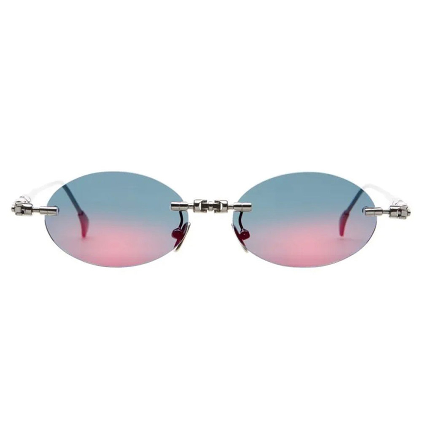 Kính Mát Kuboraum H62 GM Gun Metal Flash Violet Blue Phối Màu - Duy Hoang