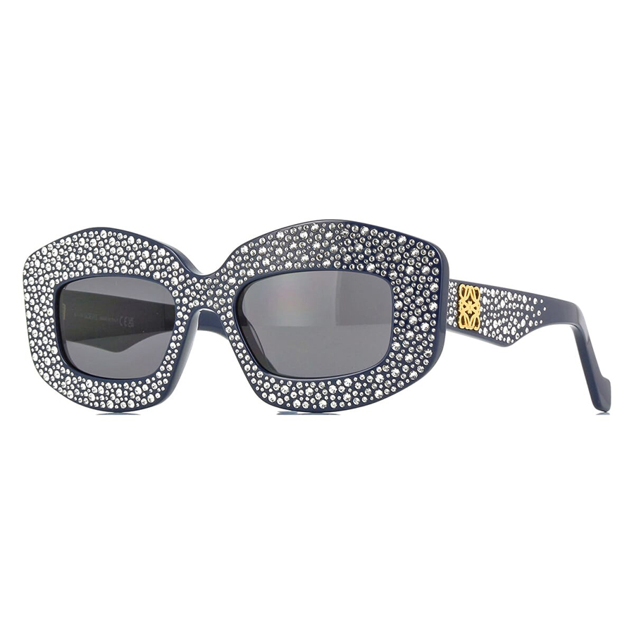Kính Mát Loewe Anagram LW4114IS 90A Strass Màu Xanh Blue - Duy Hoang