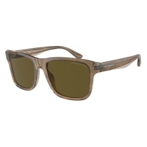 Kính Mát Nam Emporio Armani Polarized Sunglasses EA 4208 605573 Màu Nâu Xanh - Duy Hoang