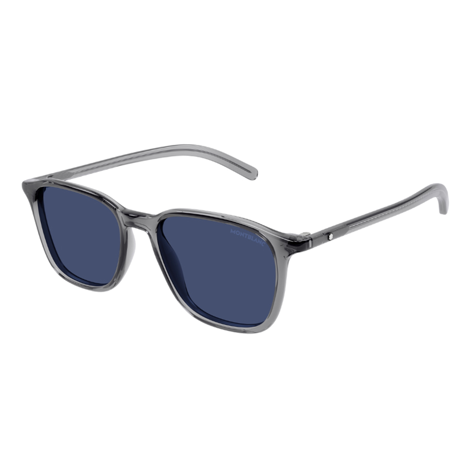 Kính Mát Nam Montblanc Sunglasses MB0325S 002 Màu Xanh/Xám - Duy Hoang