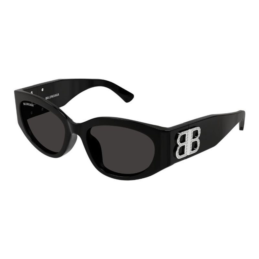 Kính Mát Nữ Balenciaga Sunglasses BB0324SK 014 Màu Đen - Duy Hoang