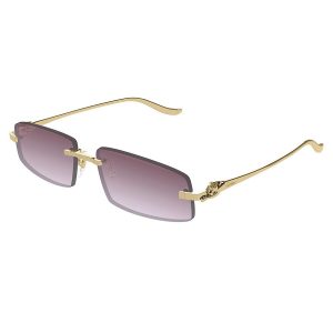 Kính Mát Nữ Cartier CT0505S 004 Màu Tím Vàng - Duy Hoang
