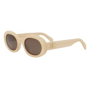 Kính Mát Nữ Celine Sunglasses CL40194U 44E Màu Be - Duy Hoang