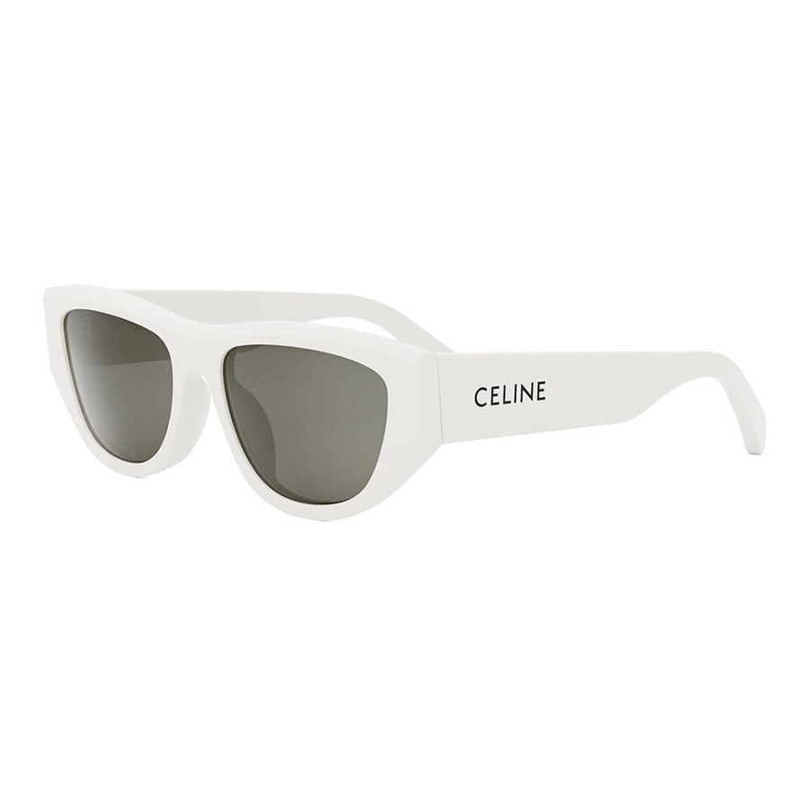 Kính Mát Nữ Celine Sunglasses CL40278U White Màu Xám/Trắng - Duy Hoang