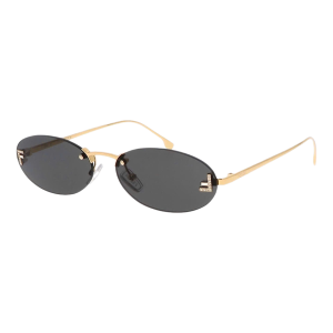 Kính Mát Nữ Fendi Sunglasses FE4075US 30A Màu Vàng Xám - Duy Hoang