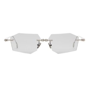 Kính Mát Unisex Kuboraum Sm Sliver Matt Light Grey H63 Màu Xám - Duy Hoang