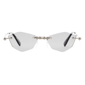 Kính Mát Unisex Kuboraum Sunglasses H48 SI Màu Bạc - Duy Hoang